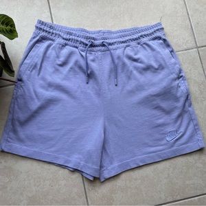 Blue Nike Athletic Shorts